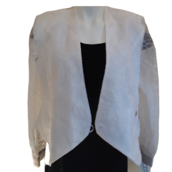 dress barn white jacket
